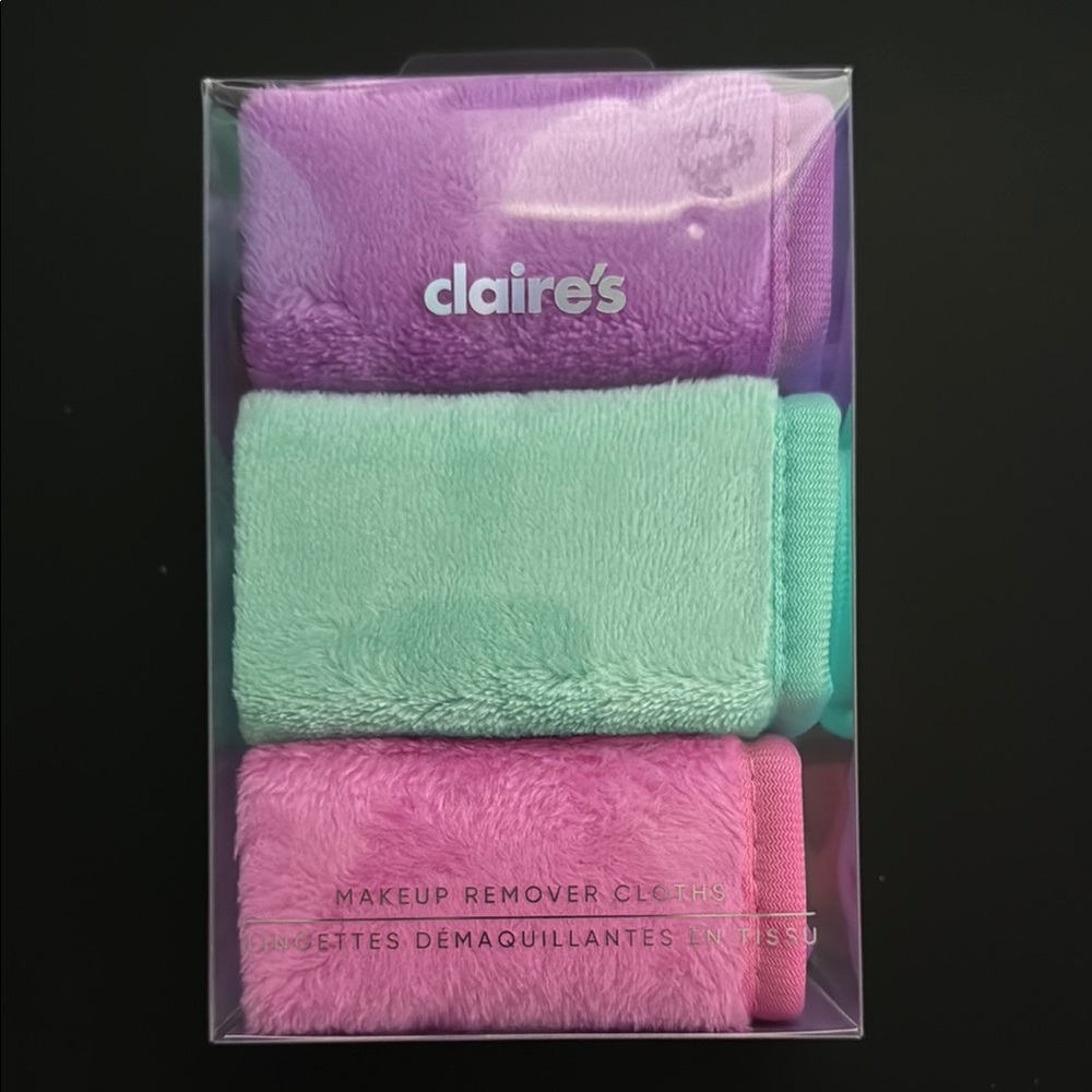 Claire's Dry Makeup Remover Cloths Set